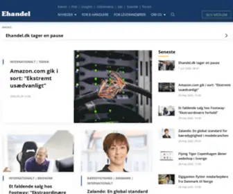 E-Handel.dk(E Handel) Screenshot