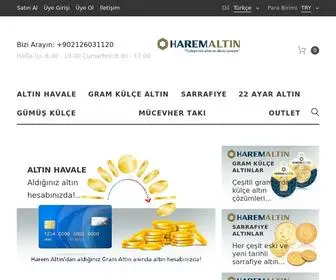 E-Haremaltin.com(E-Harem Altın) Screenshot