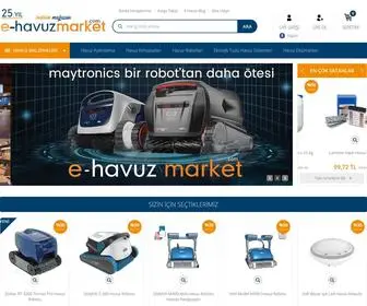 E-Havuzmarket.com(Havuz Malzemeleri Satış Sitesi) Screenshot