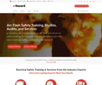 E-Hazard.com(Arc Flash Safety Training) Screenshot