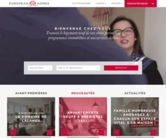 E-H.fr(Programmes immobiliers neufs) Screenshot