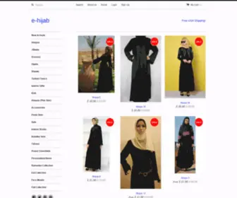E-Hijab.org(E Hijab) Screenshot