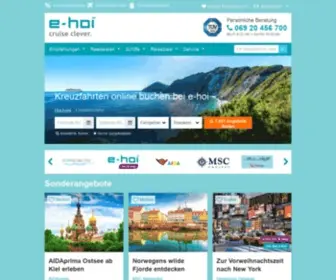 E-Hoi.de(Kreuzfahrt sicher online buchen) Screenshot