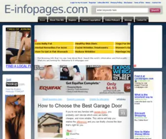 E-Infopages.com(普兰店市耍动萧生物资源股份有限公司) Screenshot