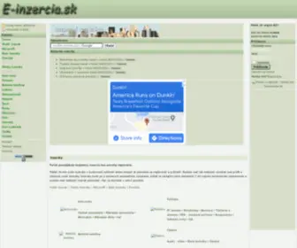 E-Inzercia.sk(Bazár) Screenshot