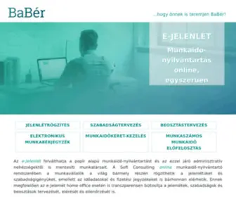 E-Jelenlet.hu(Apache WebService) Screenshot
