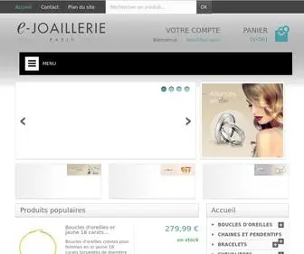 E-Joaillerie.com(E Joaillerie) Screenshot