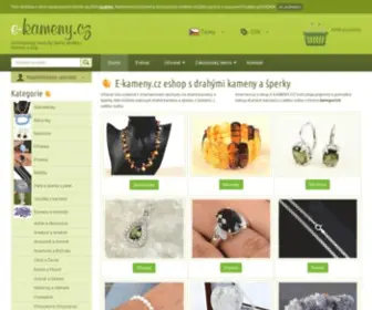 E-Kameny.cz(Eshop) Screenshot