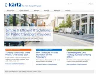 E-Karta.si(The Public Transport IT System) Screenshot