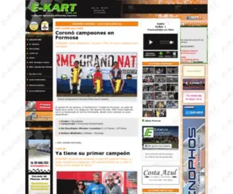 E-Kart.com.ar(La Revista Electrónica del Karting Argentino) Screenshot