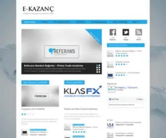 E-Kazanc.com(Kurumlar, Brokerlar ve Forex) Screenshot