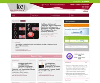 E-KCJ.org(Korean Circulation Journal) Screenshot