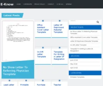 E-Know.info(E Know info) Screenshot