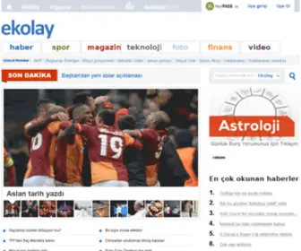 E-Kolay.net(Türkiye'nin en kapsamlı portalı) Screenshot