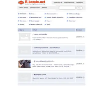 E-Komis.net(E Komis) Screenshot