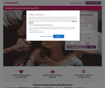 E-Kontakti.fi(Kotimainen ja luotettava deittisivusto) Screenshot