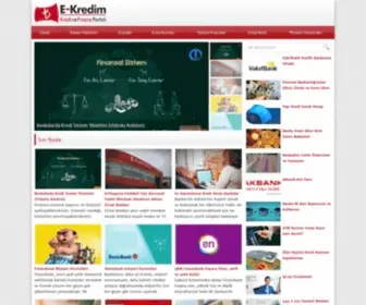 E-Kredim.org(K ve Finans Bilgi Portal) Screenshot