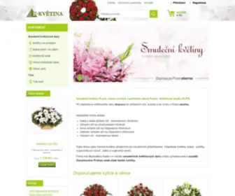E-Kvetina.cz(Smuteční květiny a věnce Praha) Screenshot