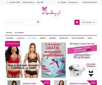 E-Lady.pl(Bielizna damska online) Screenshot