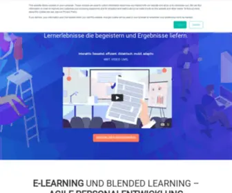 E-Learningagentur.com(E-Learning Agentur) Screenshot