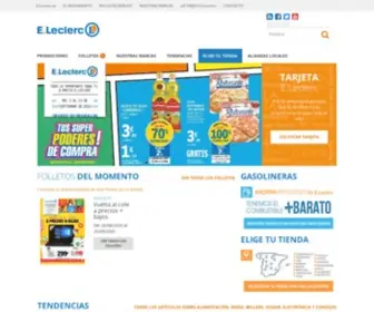 E-Leclerc.es(E.Leclerc Hipermercado) Screenshot