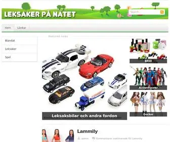 E-Leksaker.se(Leksaker online) Screenshot