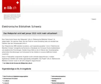 E-Lib.ch(It works) Screenshot