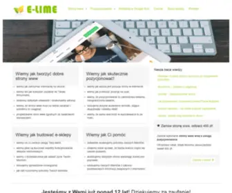 E-Lime.com(Strony internetowe) Screenshot