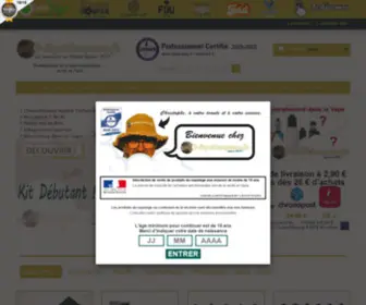 E-Liquidexpress.fr(J'ai sélectionné pour vous une gamme de e) Screenshot