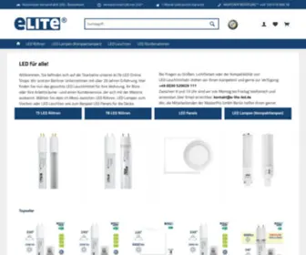 E-Lite-LED.de(ELITe LED) Screenshot