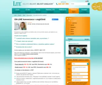E-Lite.cz(ON-LINE konverzace v angličtině) Screenshot