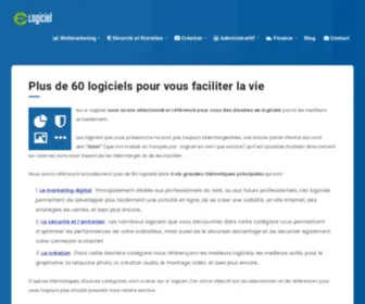 E-Logiciel.com(Les meilleurs logiciels pour vous faciliter la vie au quotidien) Screenshot