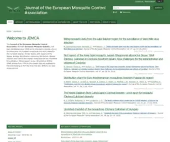 E-M-B.org(Journal of the European Mosquito Control Association) Screenshot