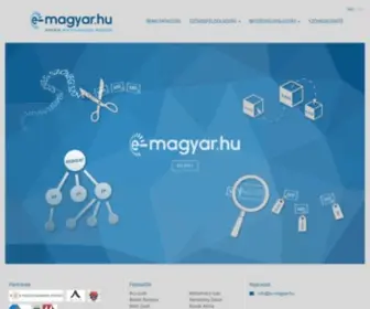 E-Magyar.hu(E-magyar digitális nyelvfeldolgozó rendszer. Elemezzen magyar szövegeket online) Screenshot
