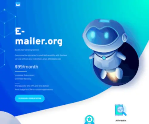 E-Mailer.org(E Mailer) Screenshot