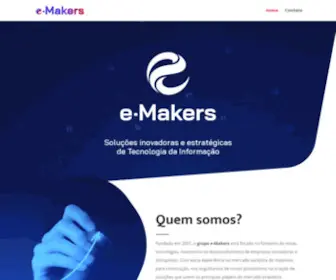 E-Makers.com.br(Grupo e) Screenshot