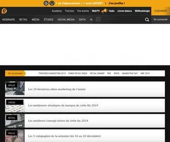 E-Marketing.fr(Actualité marketing) Screenshot