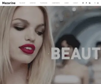 E-Mazarine.com(Agence Mazarine) Screenshot