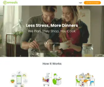 E-Mealz.com(Meal Planning Made Simple) Screenshot