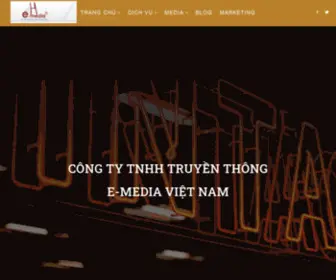 E-Media.vn(Công Ty TNHH Truyền Thông) Screenshot