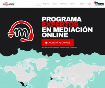 E-Mediar.com(Programa de Expertos en Mediación Online) Screenshot