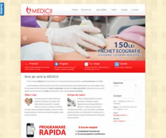 E-Medicii.ro(Medicii) Screenshot