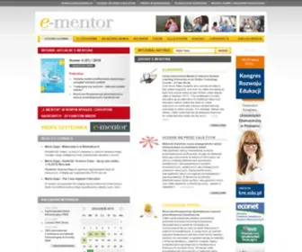 E-Mentor.edu.pl(Nauczanie przez internet) Screenshot