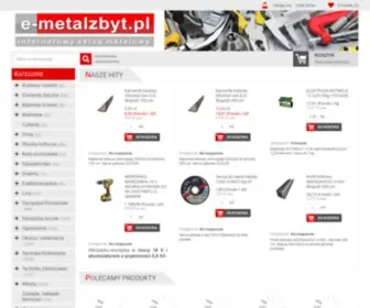 E-Metalzbyt.pl(Wysyłamy kurierem wyroby metalowe) Screenshot