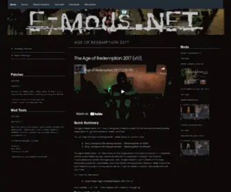 E-Mods.net(A site dedicated to Vampire the Masquerade) Screenshot