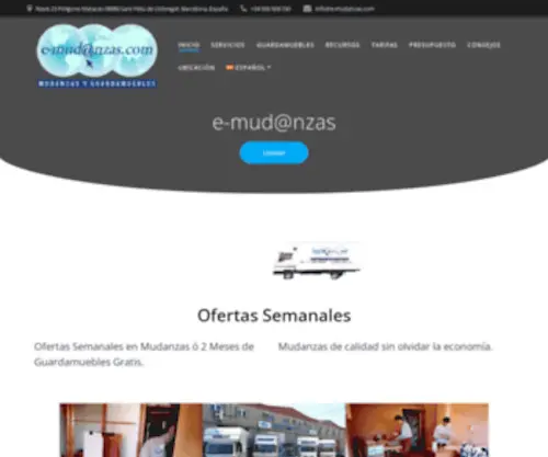 E-Mudanzas.com(E-MUDANZAS - e-mudanzas) Screenshot