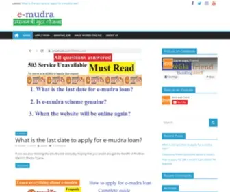 E-Mudra.in(E Mudra) Screenshot