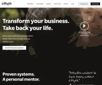 E-MYTH.com(Business Coaching) Screenshot