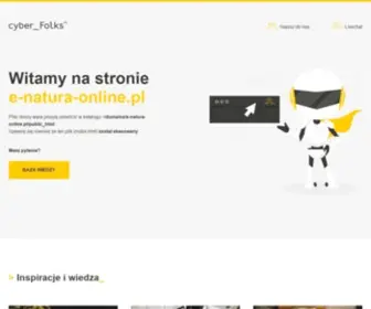 E-Natura.pl(Strona utrzymywana na serwerach LinuxPL.com) Screenshot