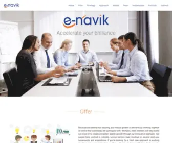 E-Navik.com(E-navik - Home) Screenshot